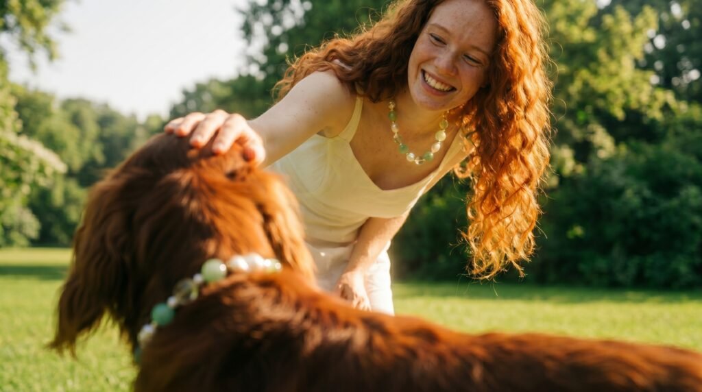 The Art of Pet Jewelry: Understanding Gemstone Energy and Choosing a Luxury Necklace for Your Cat or Dog remove the white frame of 202605201508