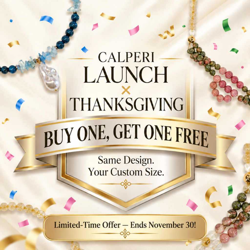 calperi thanksgiving jewelry launch